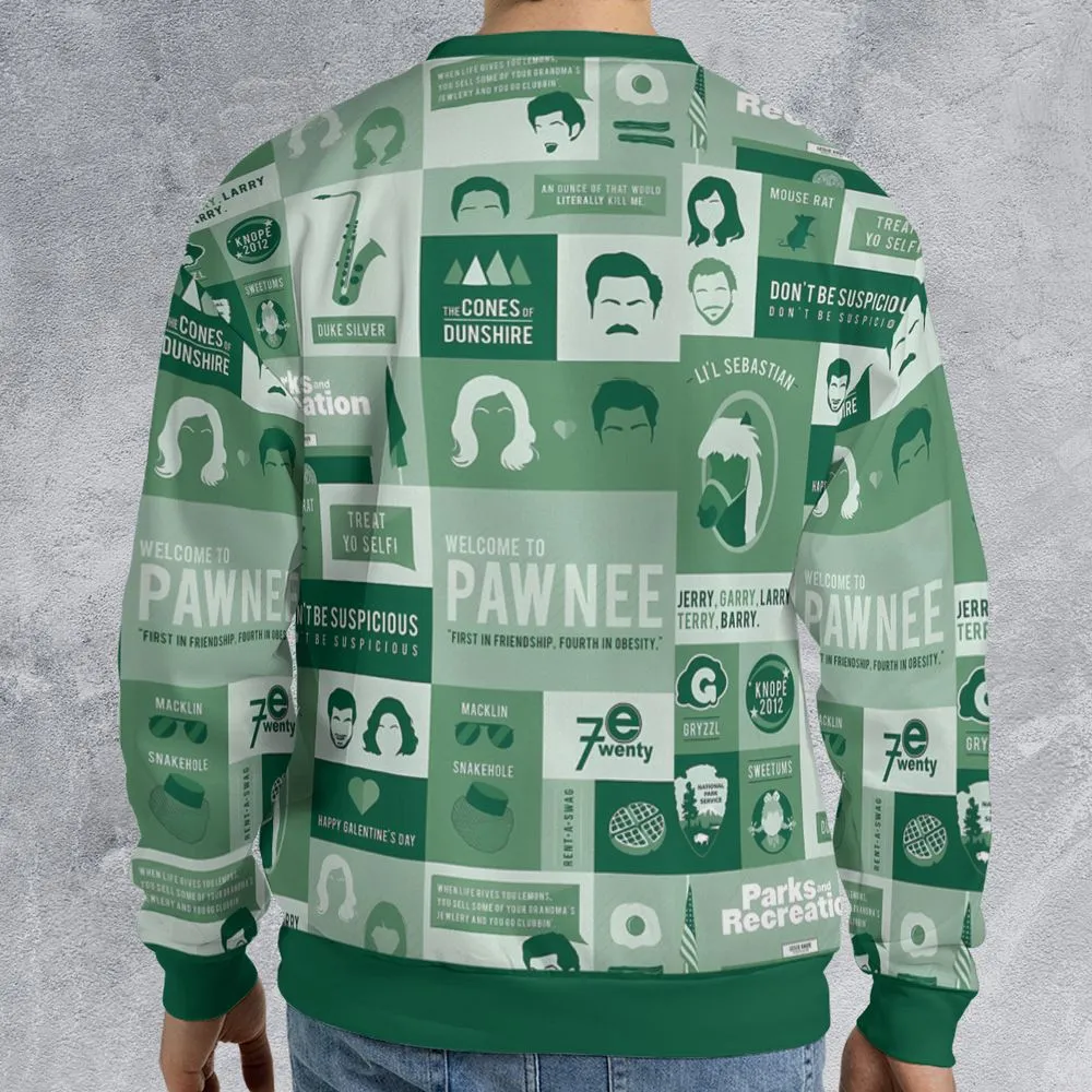 All-over Print Sweatshirt - KW3S8G34 -  - 2