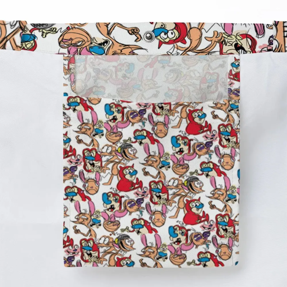 Insane Style The Ren and Stimpy Show Large Tote Bag - 3