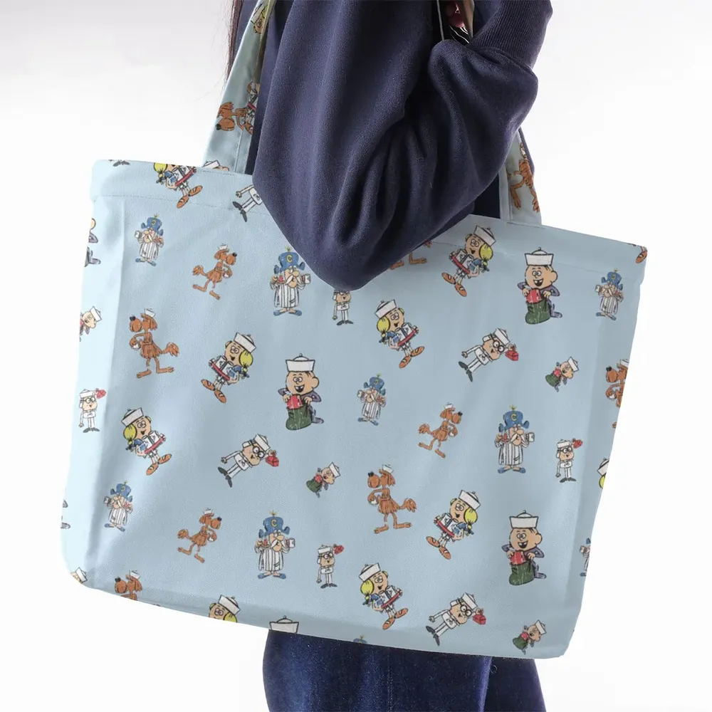 Vintage Crunch Cereal Large Tote Bag - 2