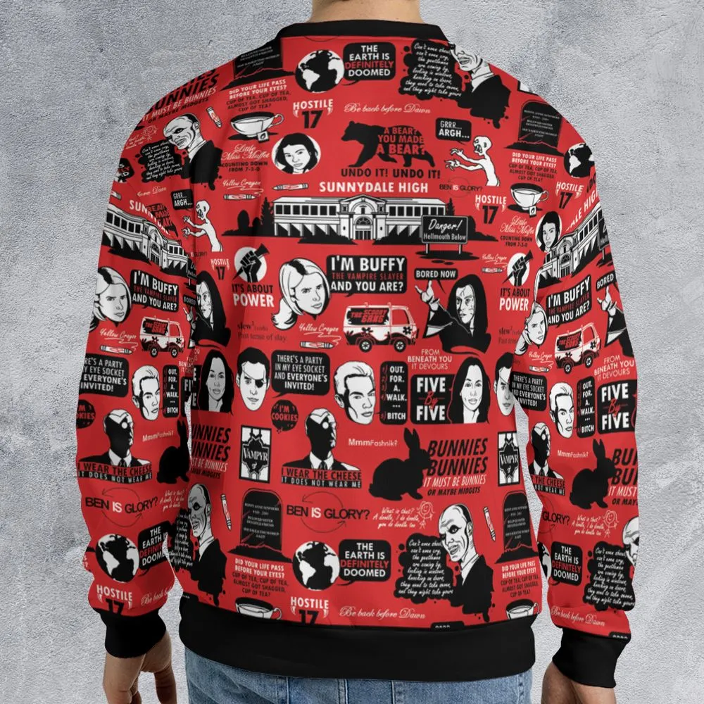 All-over Print Sweatshirt - XY7QKJJP -  - 2