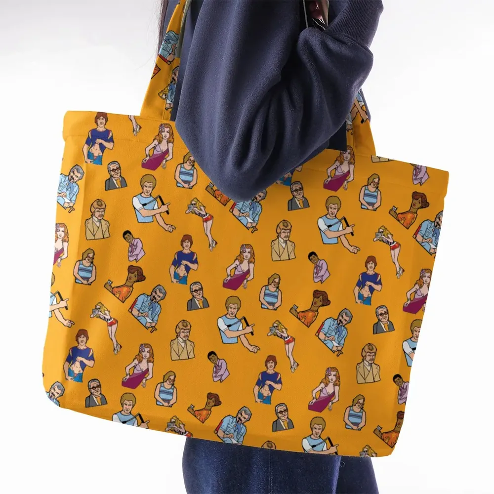 Summer Party Boogie Nights Characters Large Tote Bag - 2