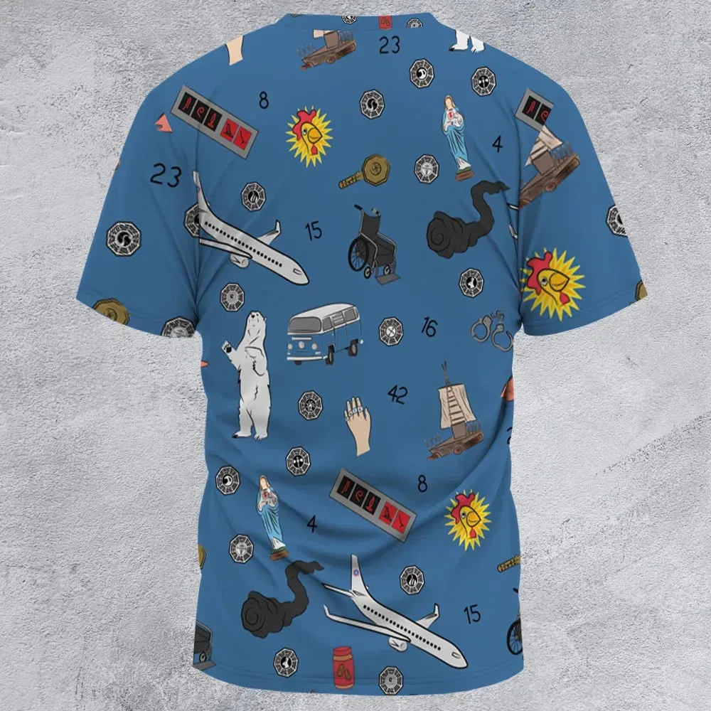 Get Lost Again Lost TV Show All-Over Print Unisex T-Shirt - 2