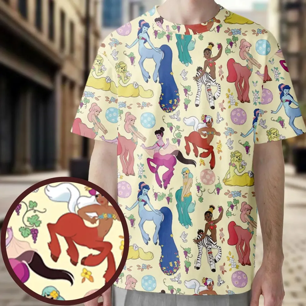Centaurs Fantasia All-Over Print Unisex T-Shirt - 3