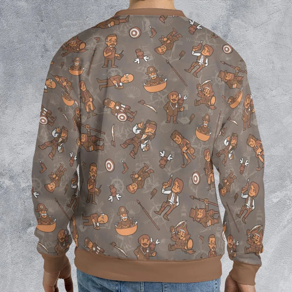 All-over Print Sweatshirt - FSLTWAAA -  - 2