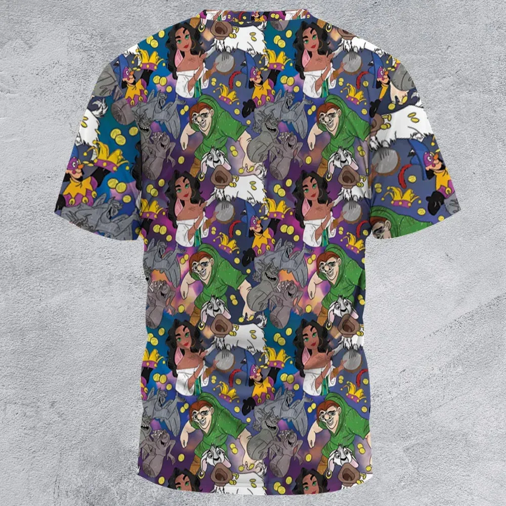 The Hunchback of Notre-Dame All-Over Print Unisex T-Shirt - 2