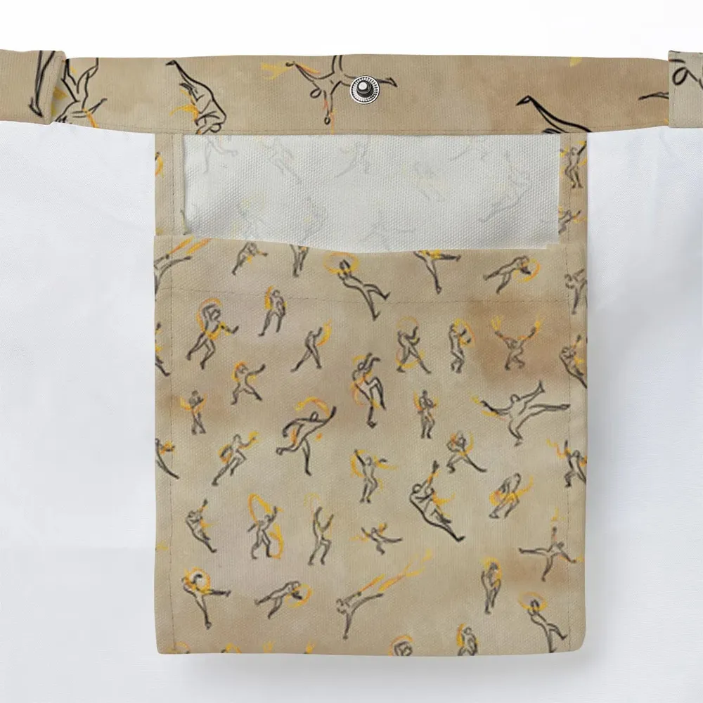 Fire Scroll Avatar The Last Airbender Large Tote Bag - 3