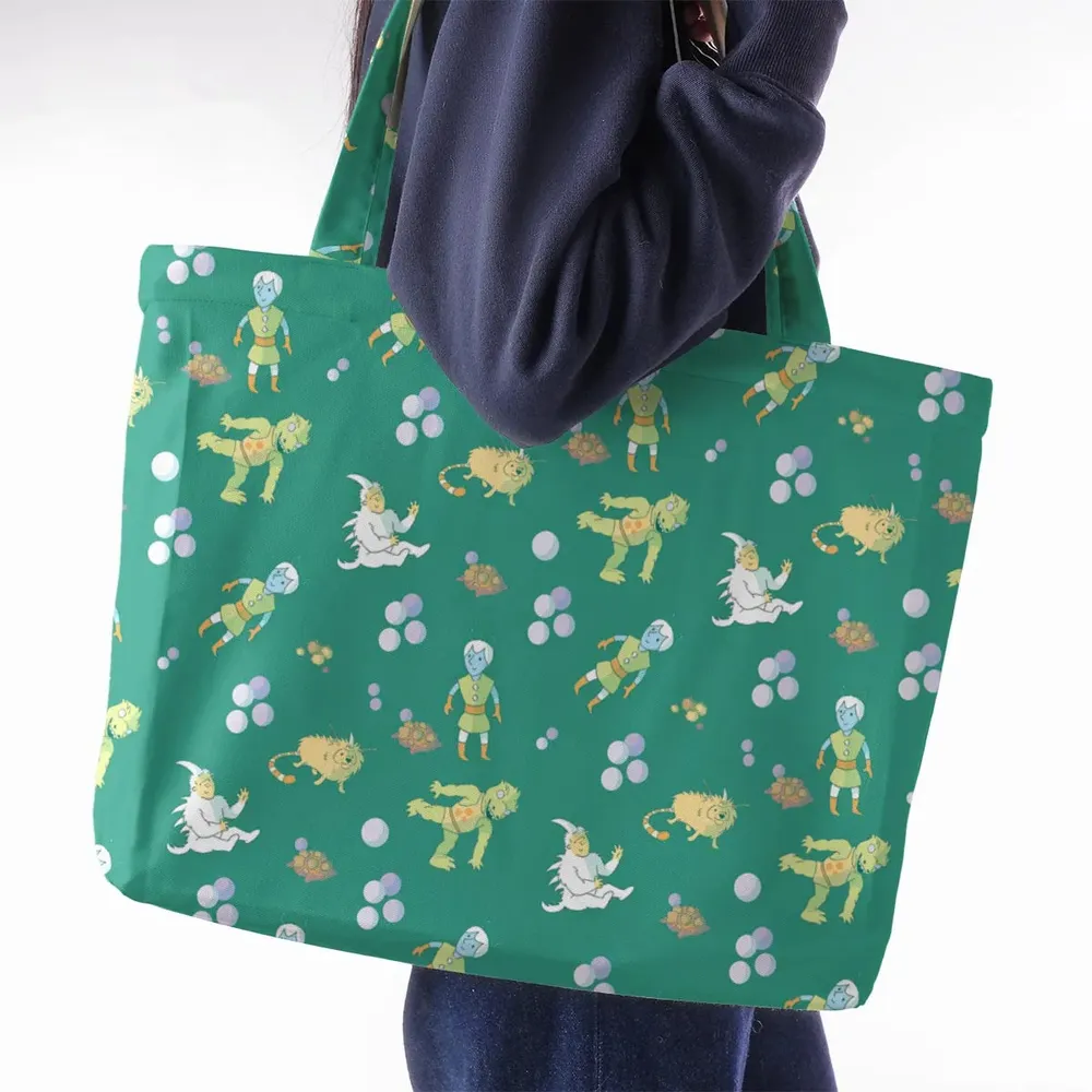 Gorn Alien Star Trek Large Tote Bag - 2