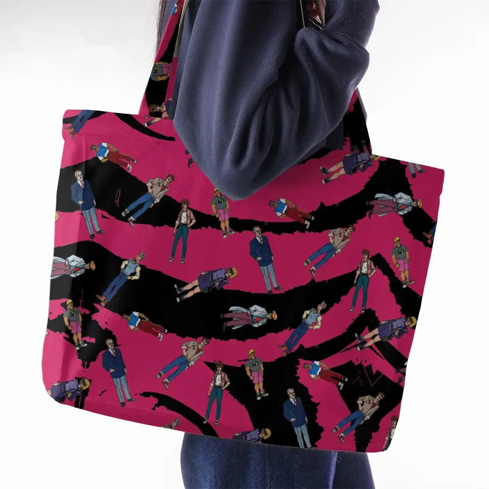 James Bond JR Cartoon characters Large Tote Bag - 2