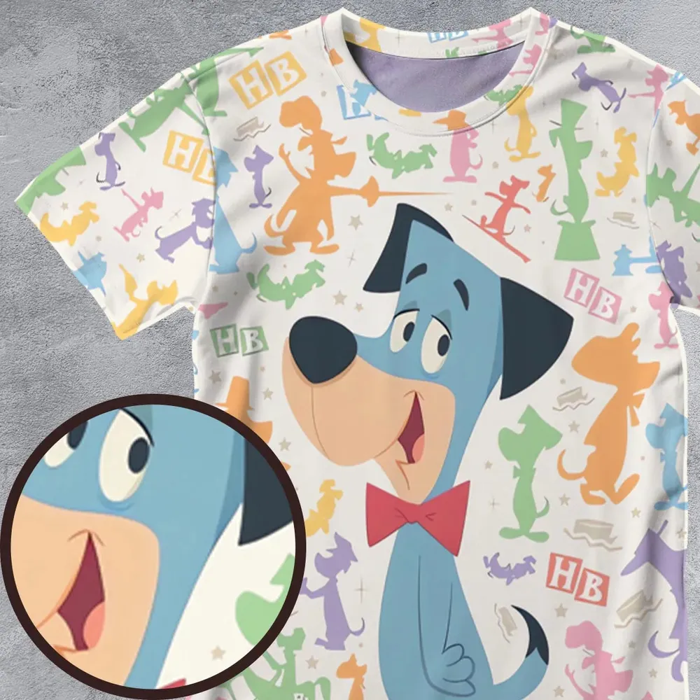 The Huckleberry Hound Show All-Over Print Unisex T-Shirt - 4