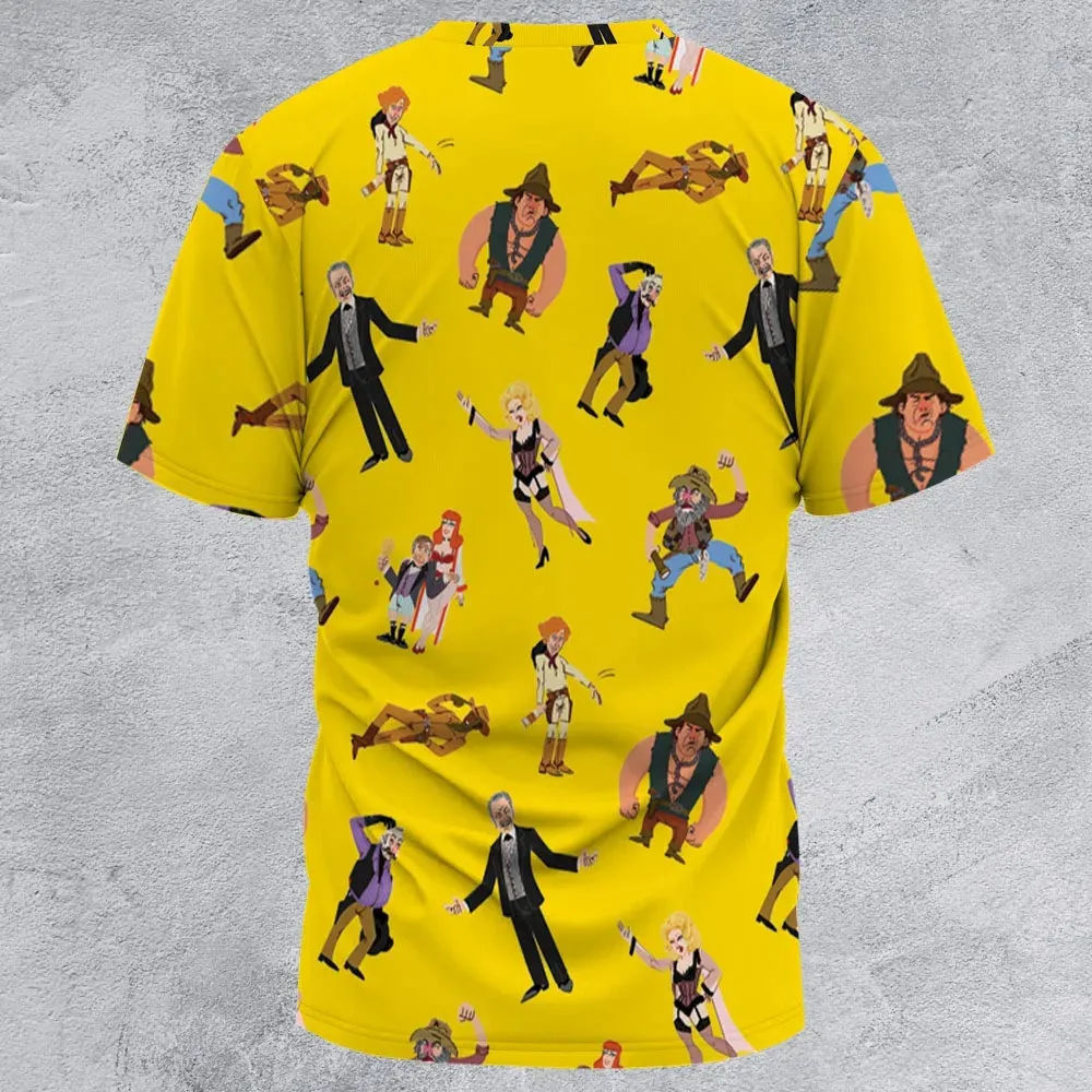 Blazing Saddles Characters All-Over Print Unisex T-Shirt - 2