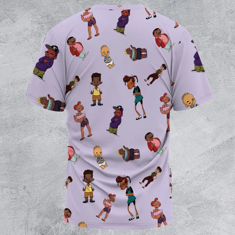 Bebe's Kids Characters All-Over Print Unisex T-Shirt - 2