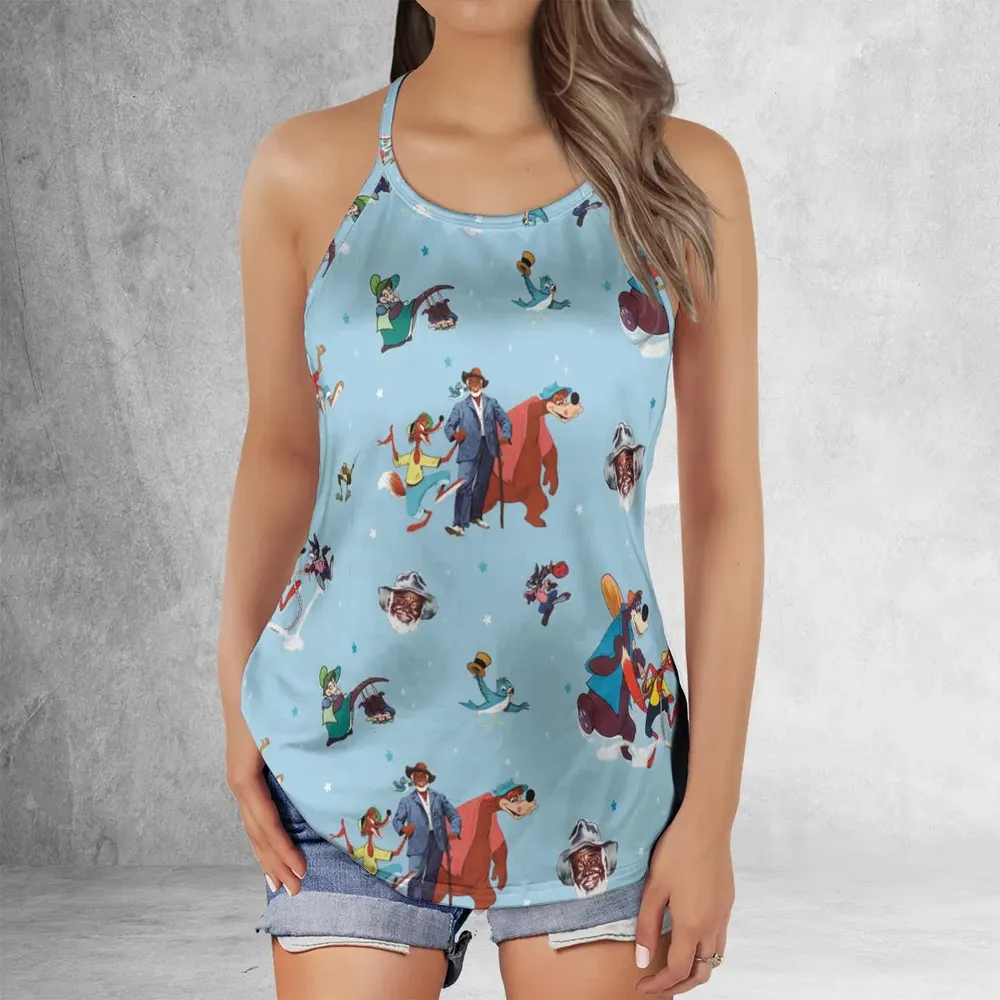 Song of The South Characters Criss Cross Tank Top - 2