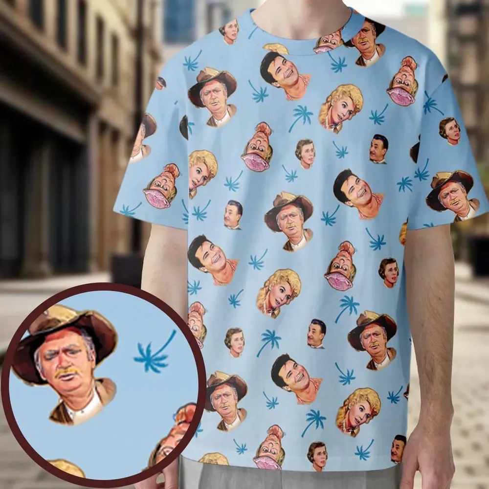 Summer Vibe The Beverly Hillbillies Characters All-Over Print Unisex T-Shirt - 3