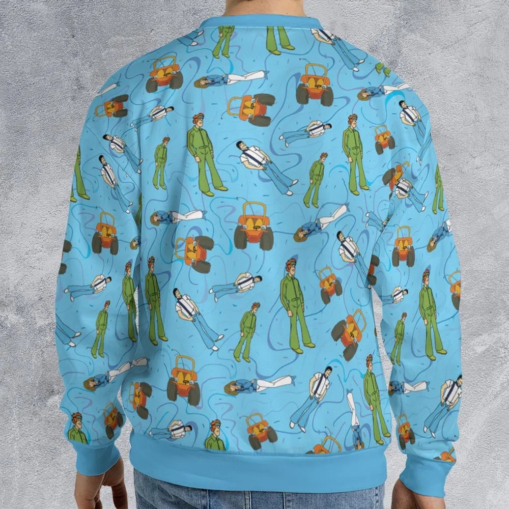 All-over Print Sweatshirt - J2HTC5SW -  - 2