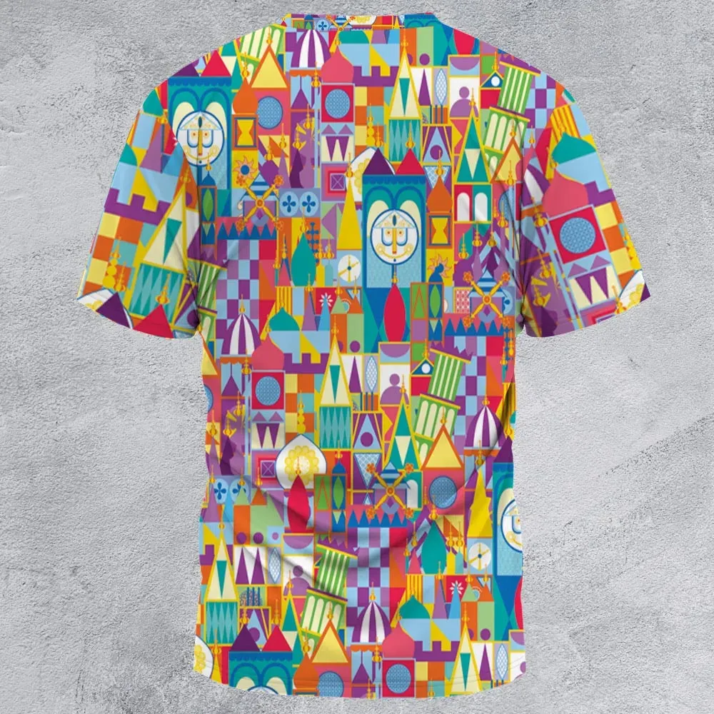 It's a Small World All-Over Print Unisex T-Shirt - 2