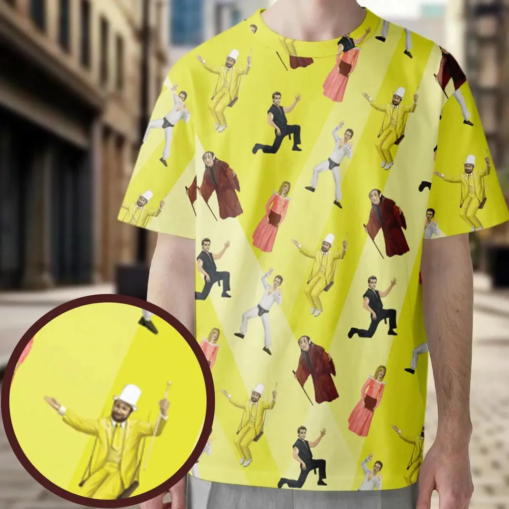 The Nightman Cometh All-Over Print Unisex T-Shirt - 3