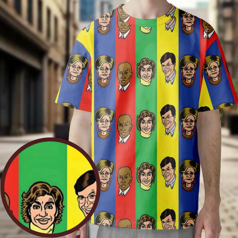 Jerri and Friends Strangers With Candy All-Over Print Unisex T-Shirt - 3
