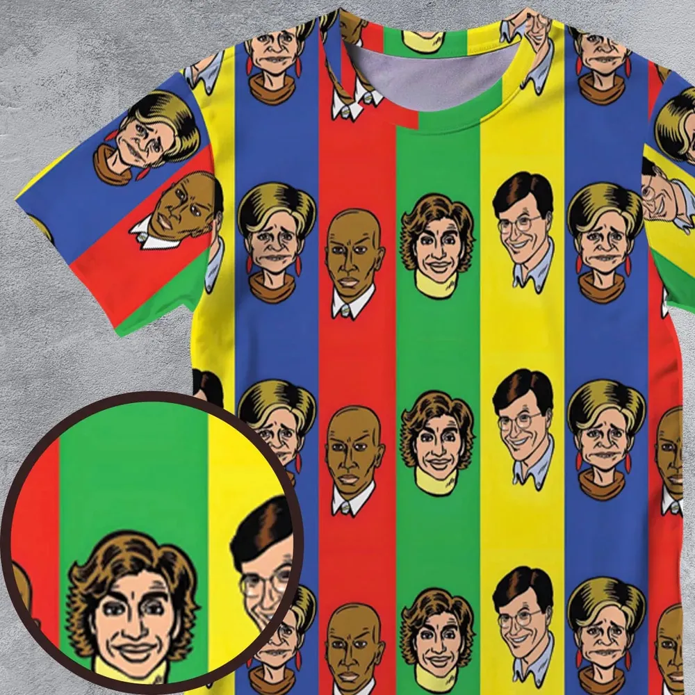 Jerri and Friends Strangers With Candy All-Over Print Unisex T-Shirt - 4