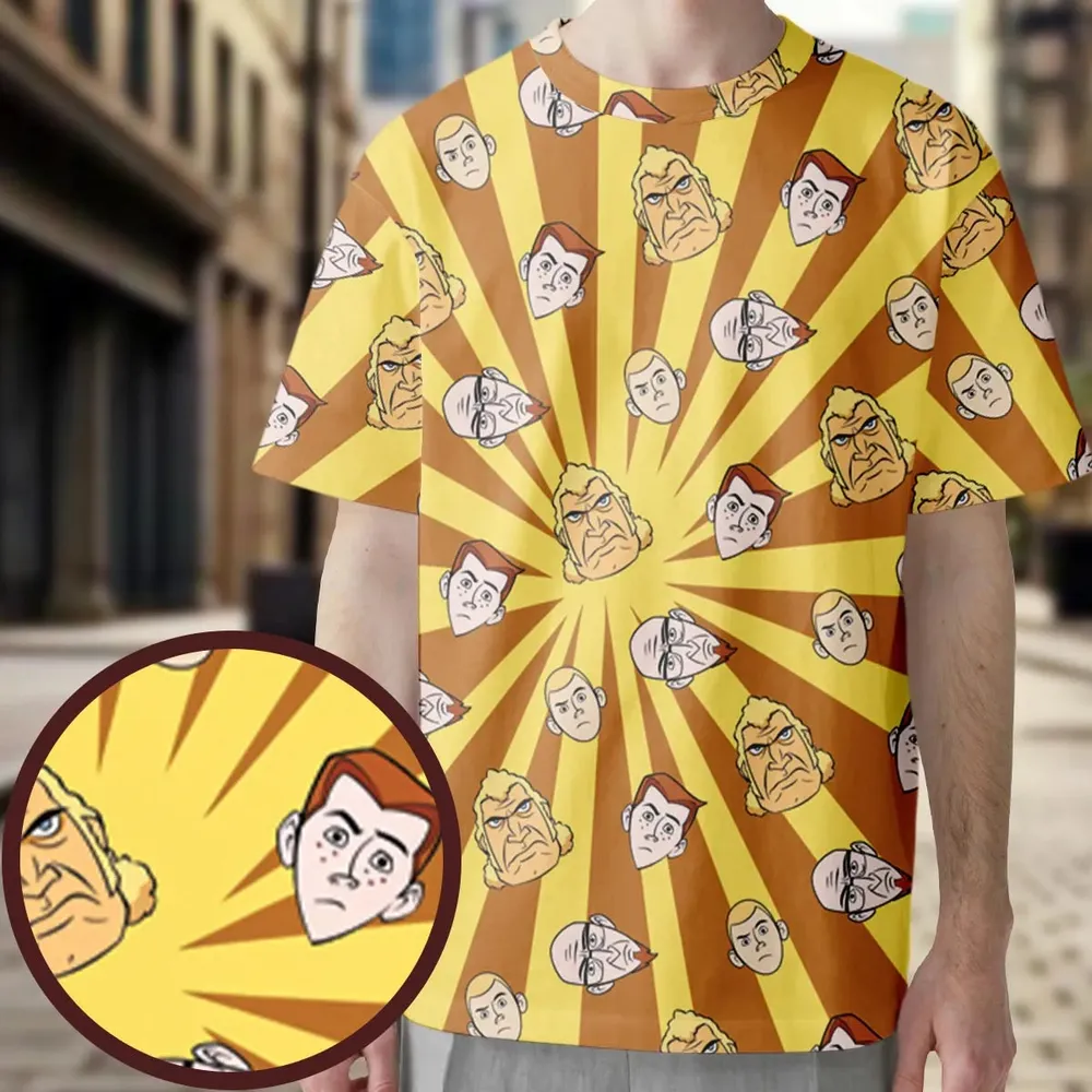 Venture Industries The Venture Bros All-Over Print Unisex T-Shirt - 3