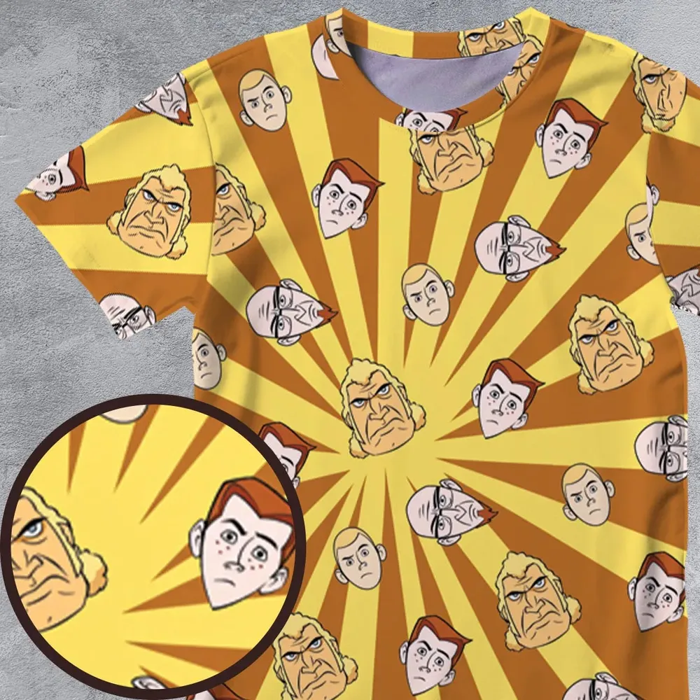 Venture Industries The Venture Bros All-Over Print Unisex T-Shirt - 4