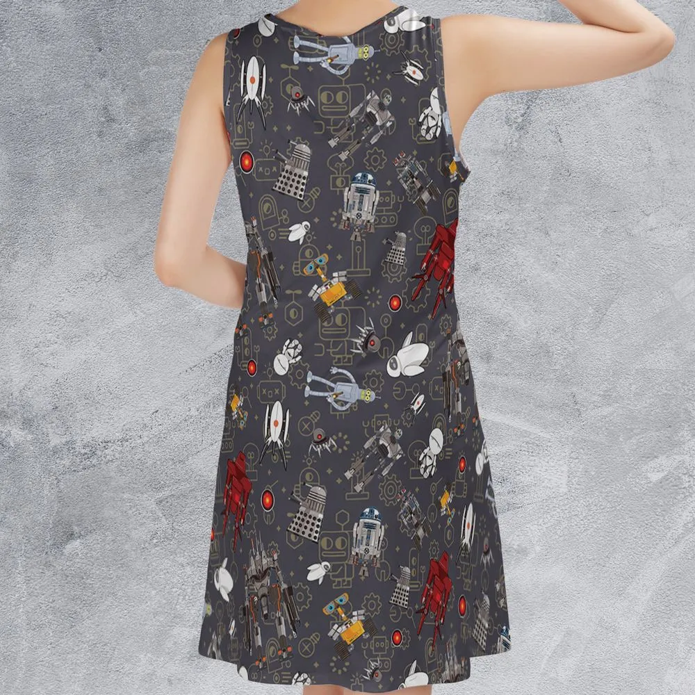 Sleeveless Dress - C724WHDZ -  - 2