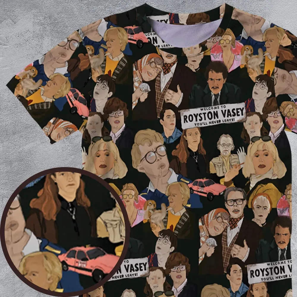 The League Of Gentlemen All-Over Print Unisex T-Shirt - 4