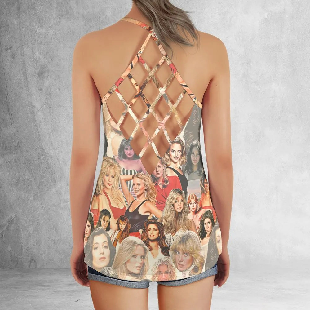Criss Cross Tank Top - R43EJ4KZ -  - 3