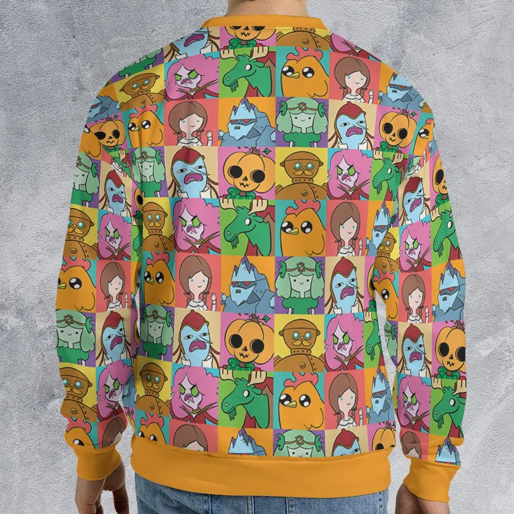 All-over Print Sweatshirt - 87EMFRA4 -  - 2