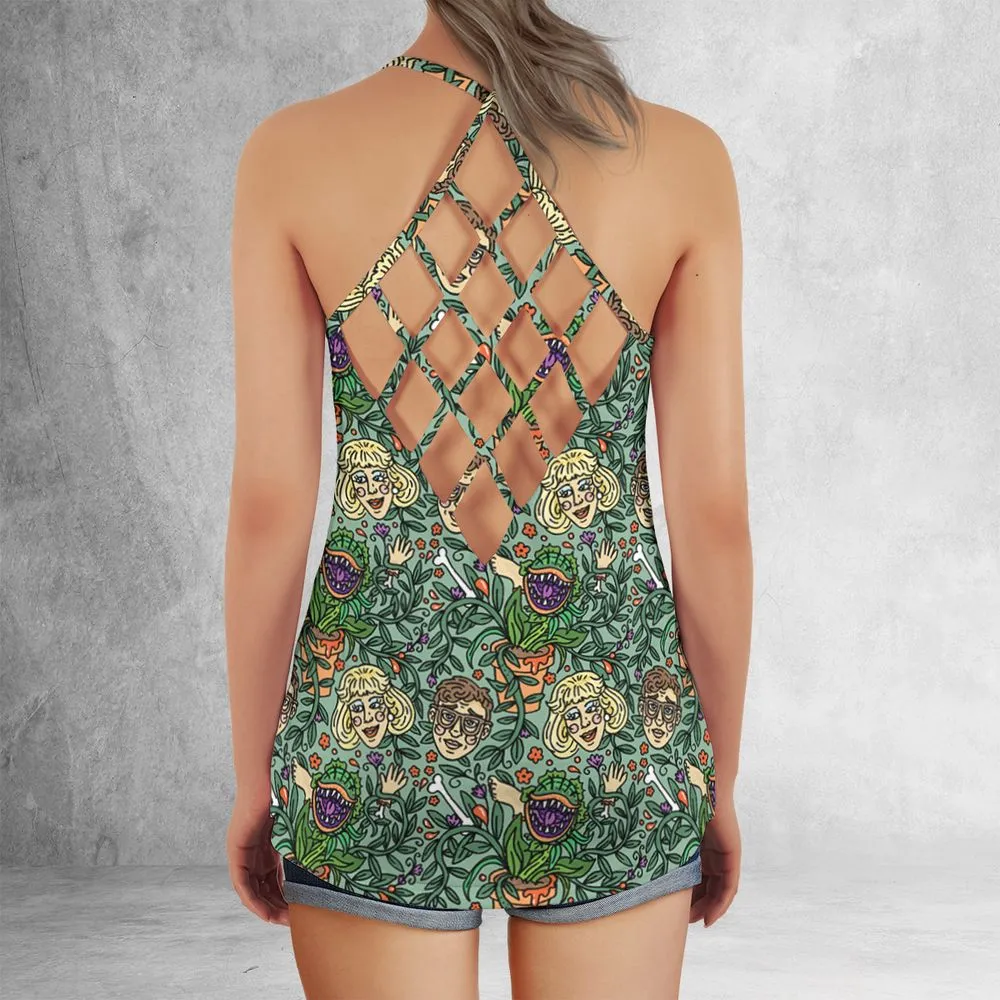Criss Cross Tank Top - 659WWRT3 -  - 3