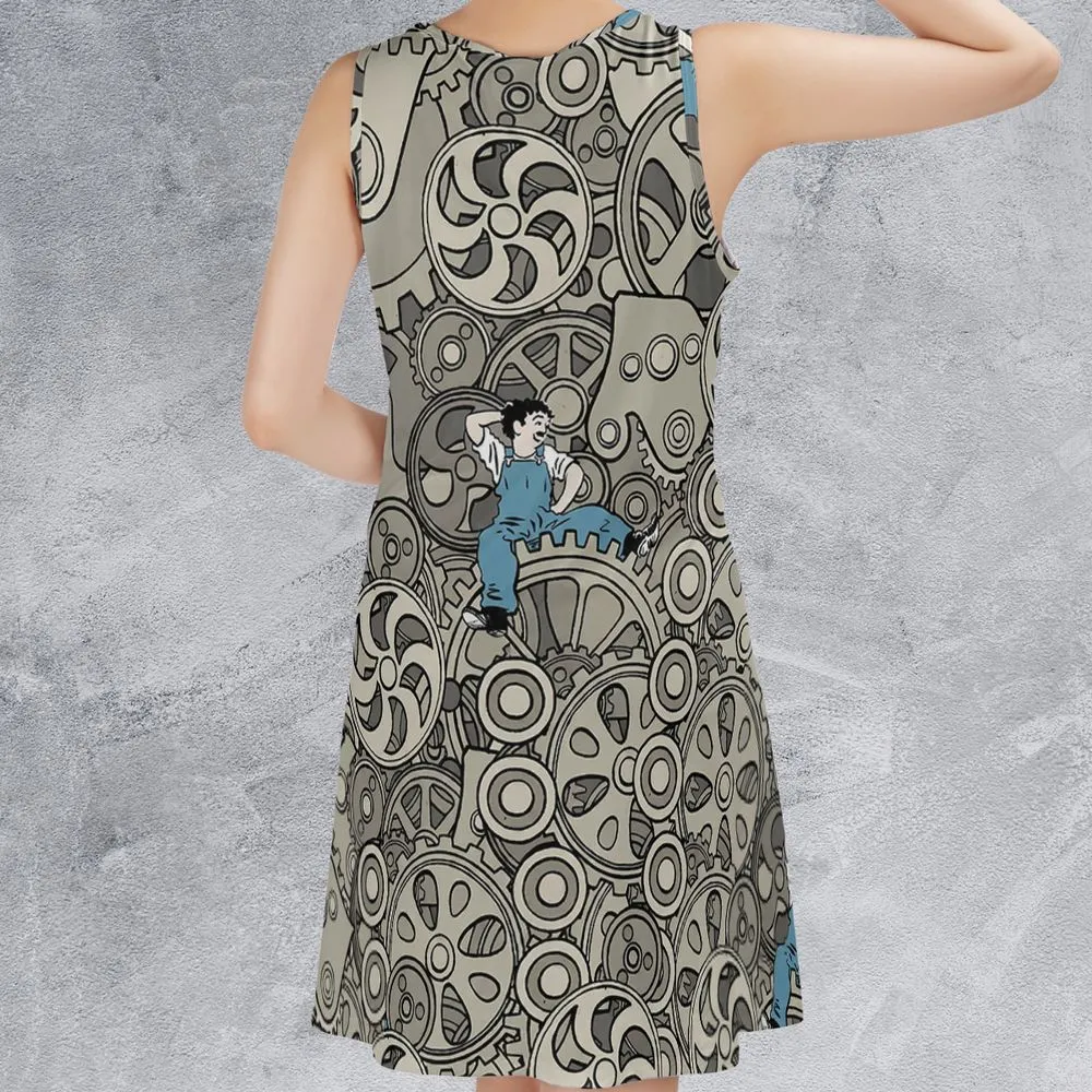 Sleeveless Dress -  - 2