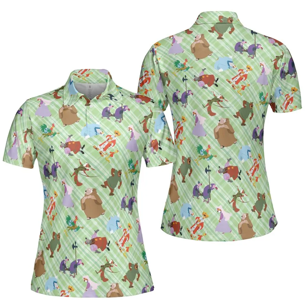 AOP Men/Women Polo Shirt - YDY5HF9E -  - 5