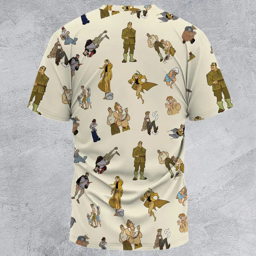 Adventure In Atlantis The Lost Empire All-Over Print Unisex T-Shirt - 2