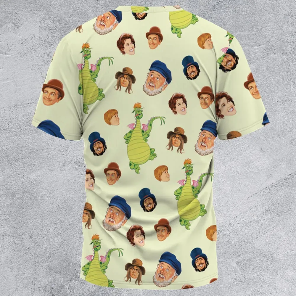 Pete's Dragon Characters All-Over Print Unisex T-Shirt - 2