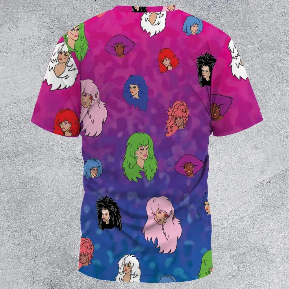 Misfits and Hologram  Jem and the Holograms All-Over Print Unisex T-Shirt - 2