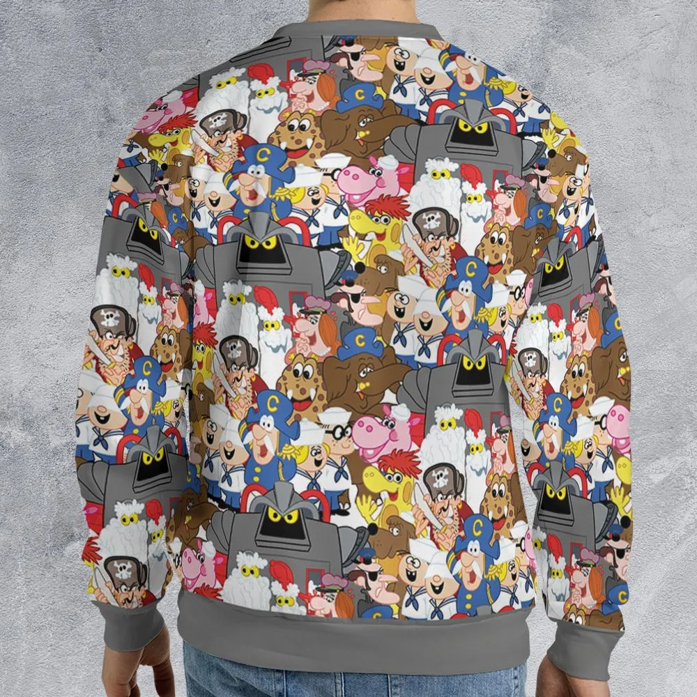 All-over Print Sweatshirt - PFC8K7RK -  - 2