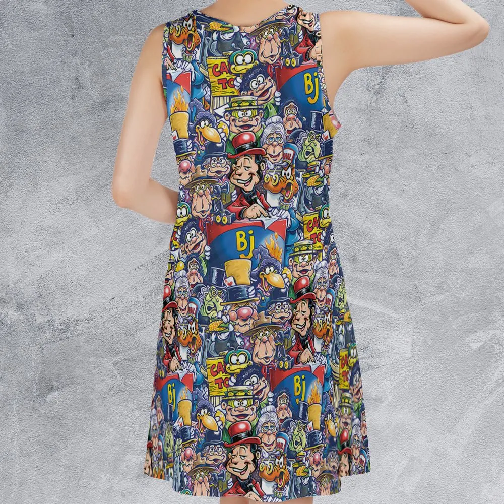 Sleeveless Dress - QS7JKFWL -  - 2