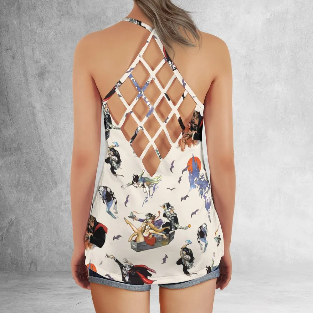 Criss Cross Tank Top - JCQVXG3J -  - 3