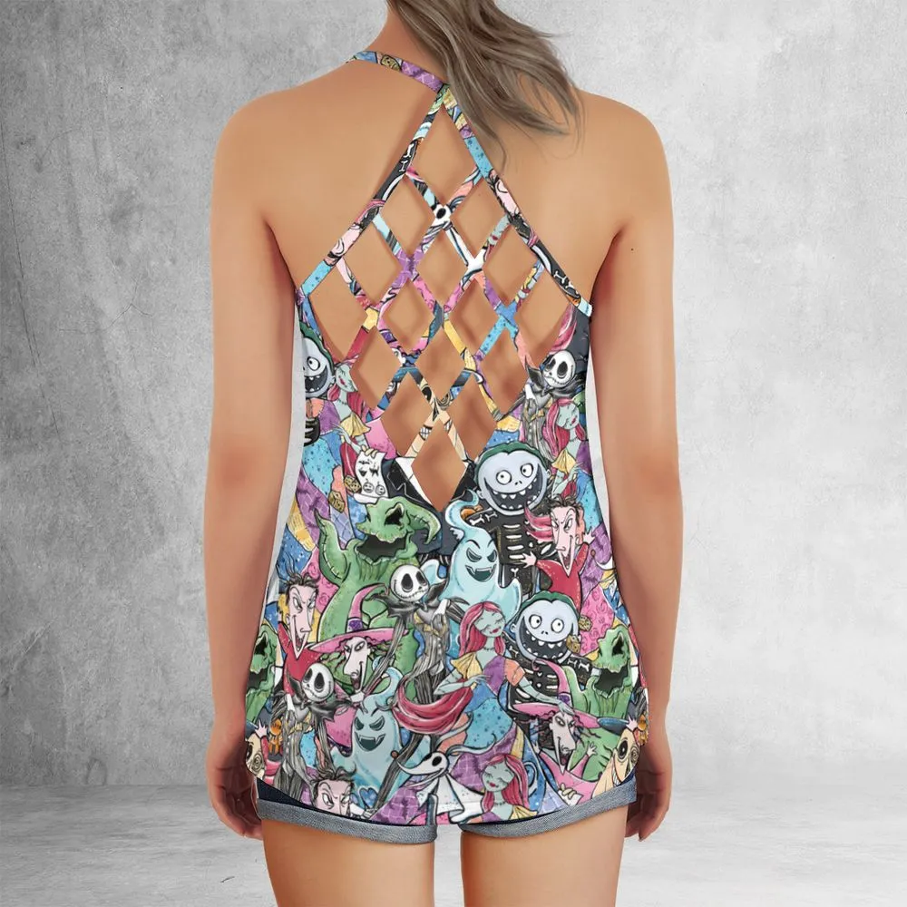Criss Cross Tank Top - SNCB4QEK -  - 3