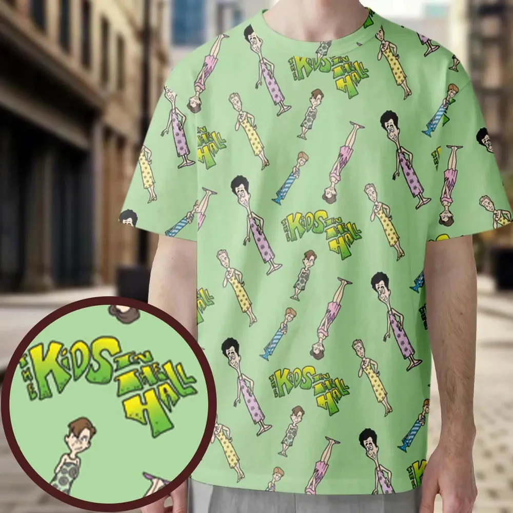 The Kids in the Hall characters All-Over Print Unisex T-Shirt - 3