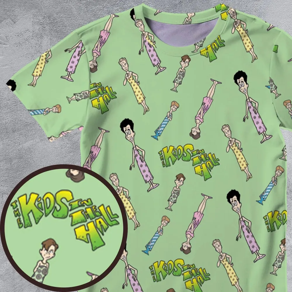 The Kids in the Hall characters All-Over Print Unisex T-Shirt - 4