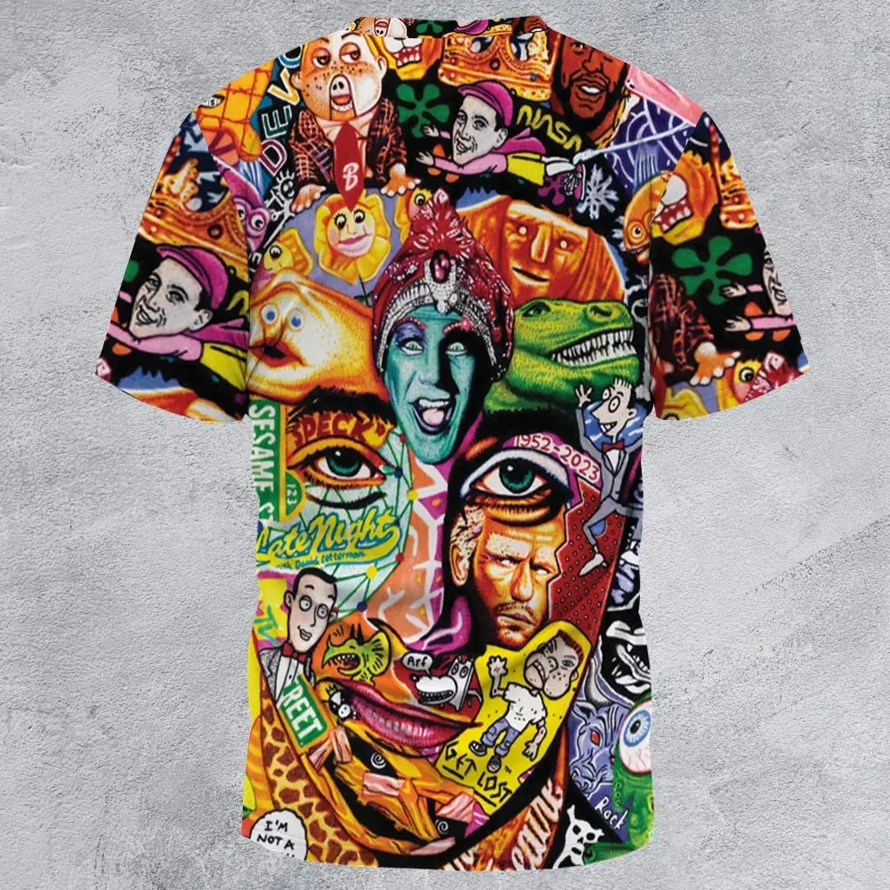 Scavenger Hunt Pee Wee Herman All-Over Print Unisex T-Shirt - 2