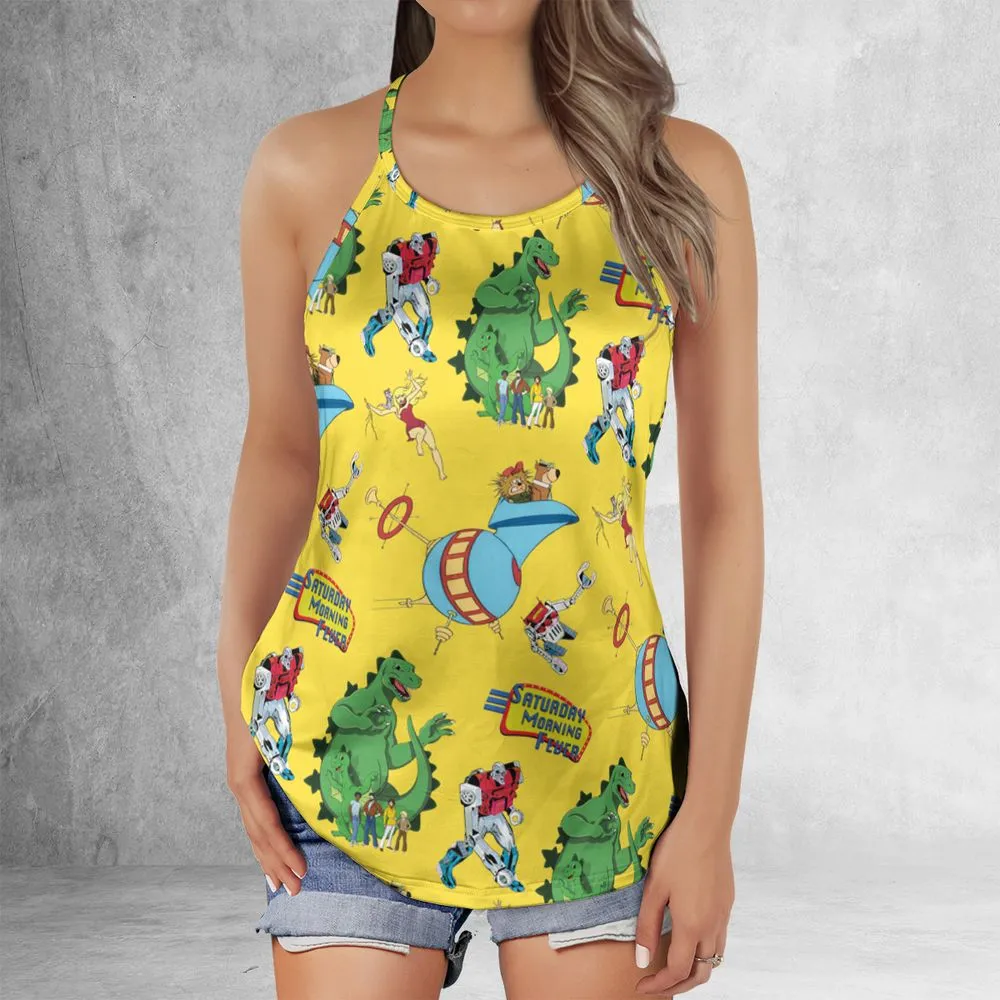 Criss Cross Tank Top - RZRRR6C2 -  - 2