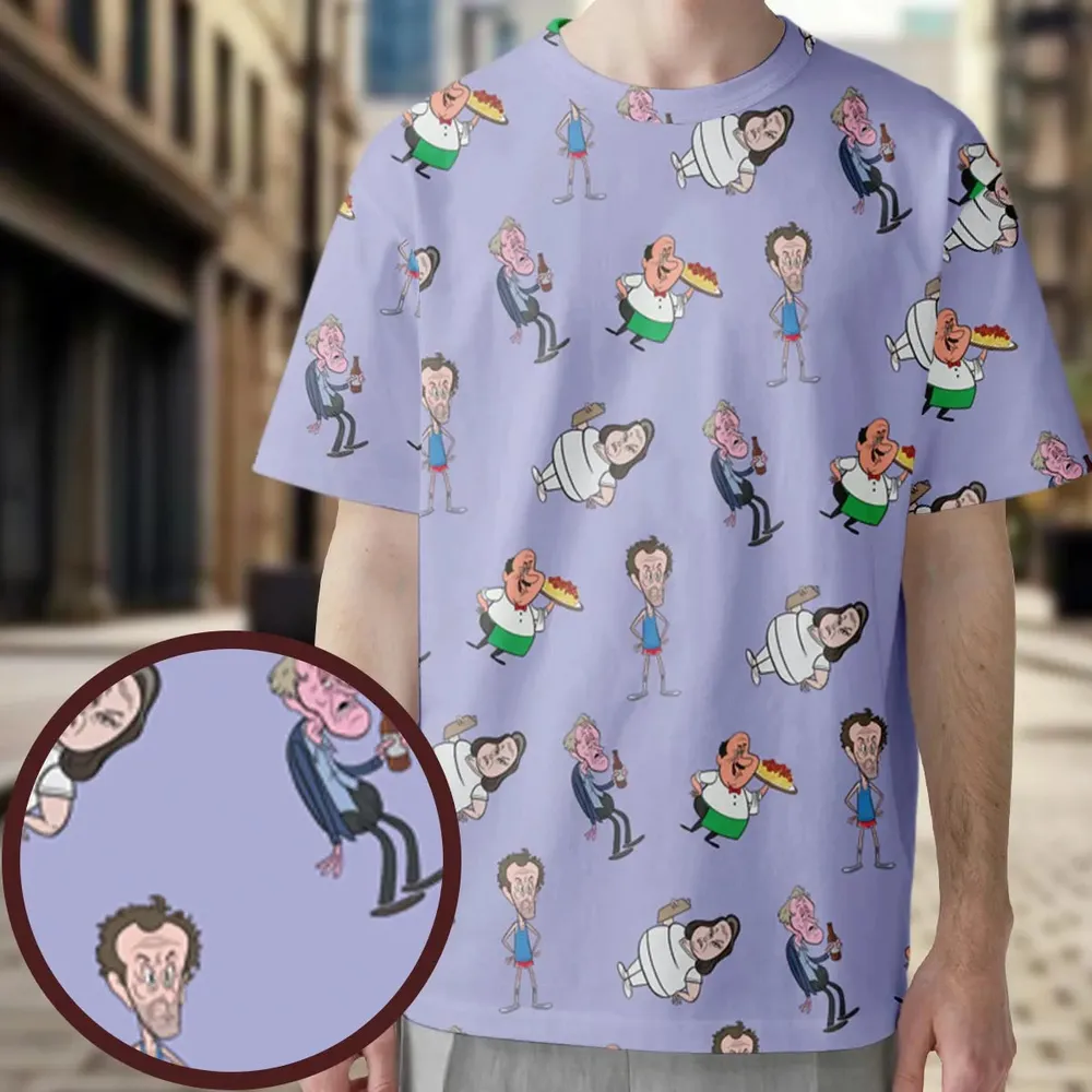 The Ricky Gervais Show All-Over Print Unisex T-Shirt - 3