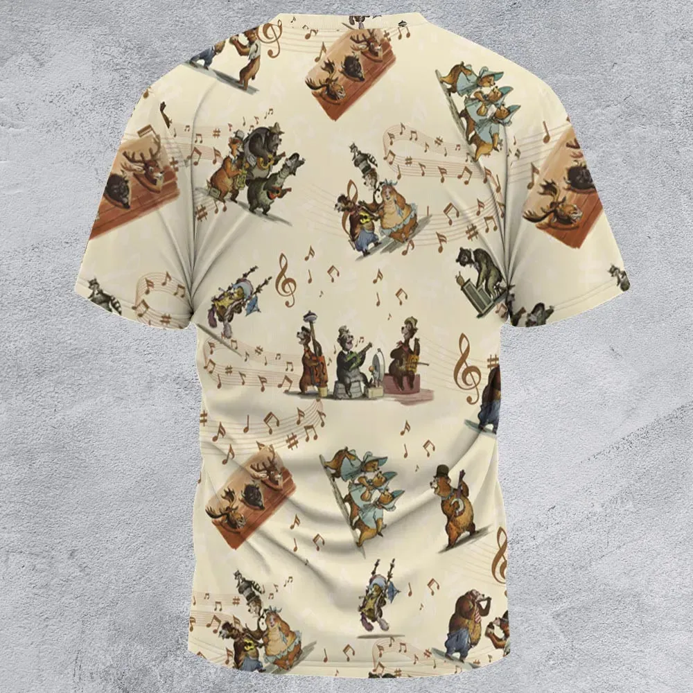 Country Bear Jamboree All-Over Print Unisex T-Shirt - 2