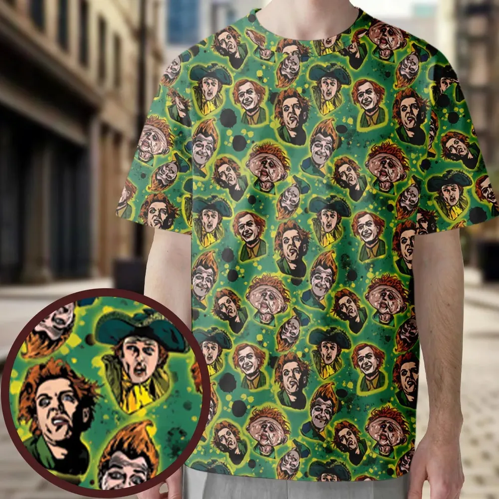 Hey Snot Face Drop Dead Fred All-Over Print Unisex T-Shirt - 3