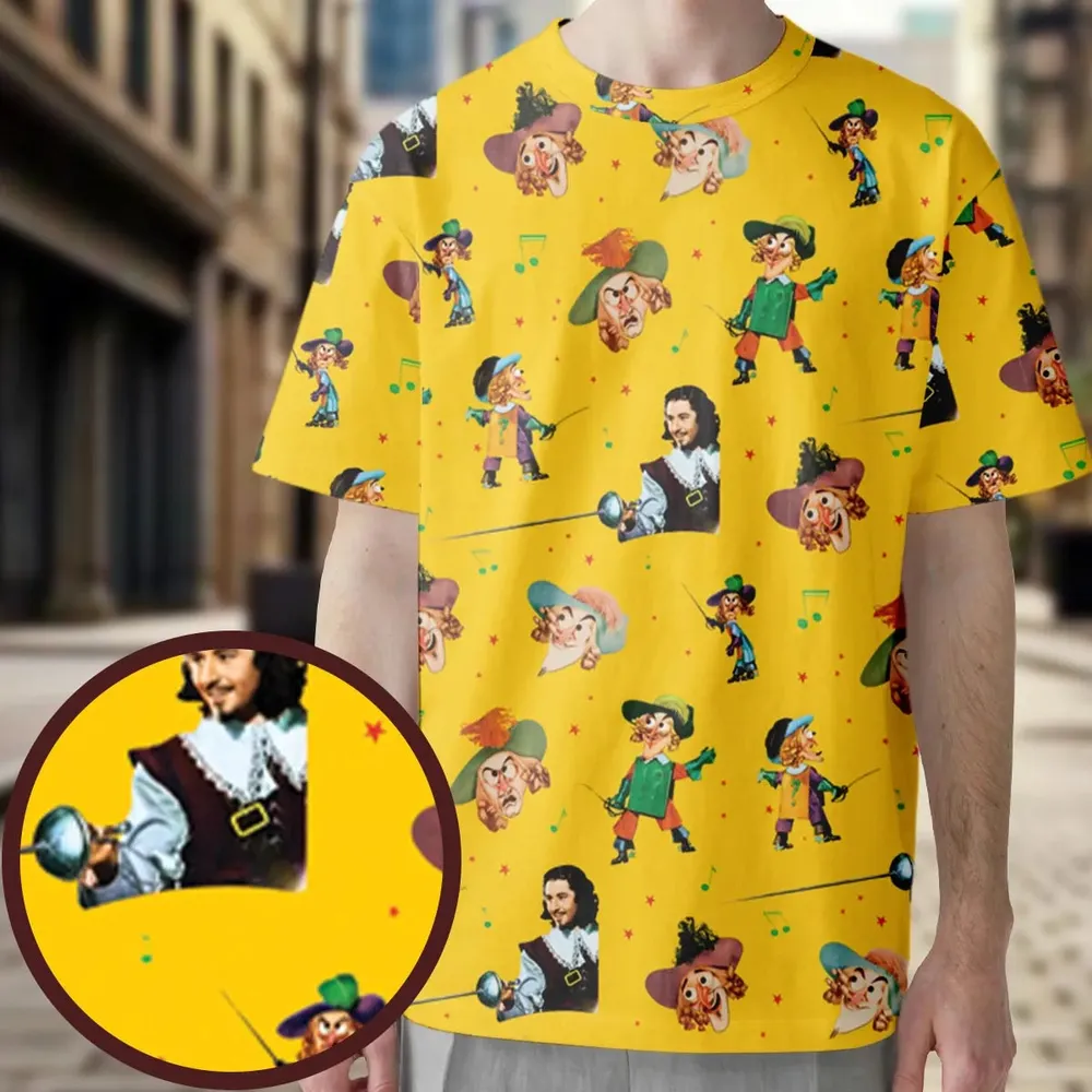 The Three Musketeers Ritz Brothers All-Over Print Unisex T-Shirt - 3