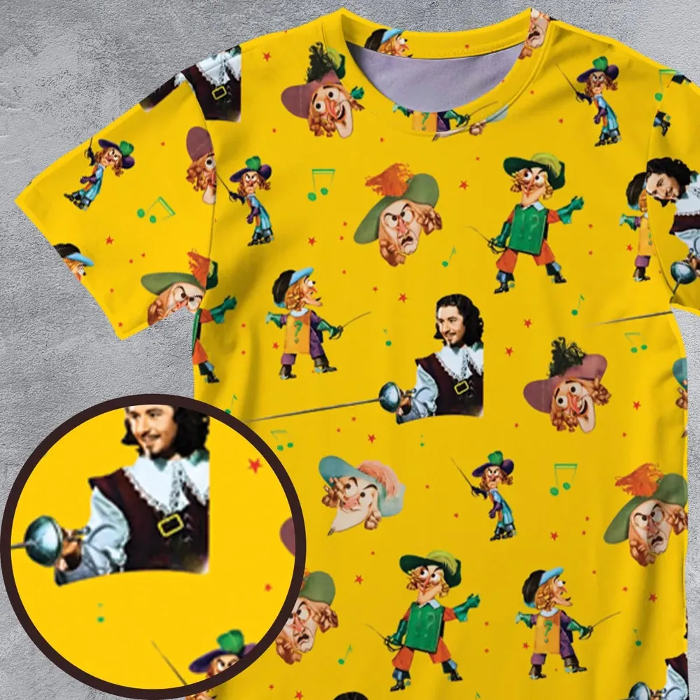 The Three Musketeers Ritz Brothers All-Over Print Unisex T-Shirt - 4