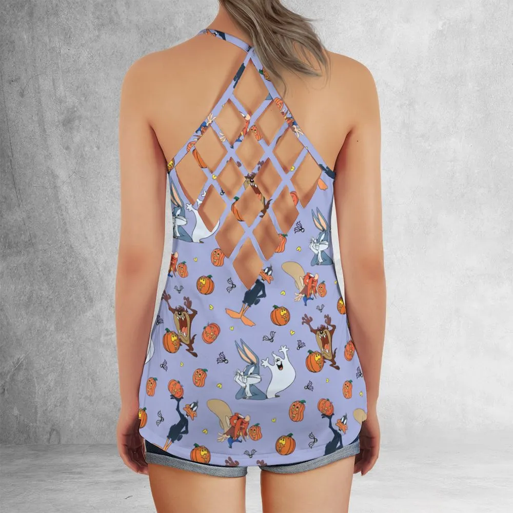 Criss Cross Tank Top - WFQ8S8V3 -  - 3