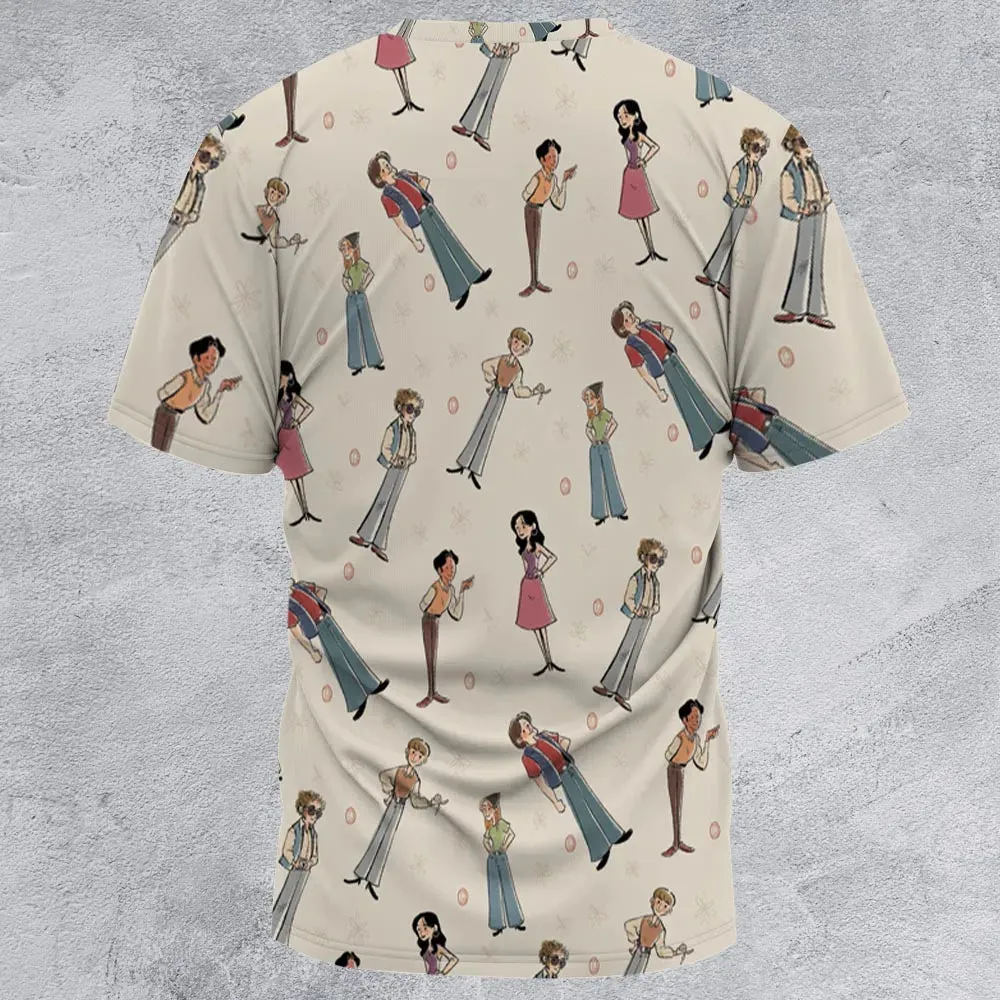 Seventies Vibes That '70s Show All-Over Print Unisex T-Shirt - 2