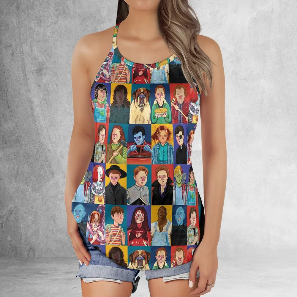 Criss Cross Tank Top - LP9WF74E -  - 2